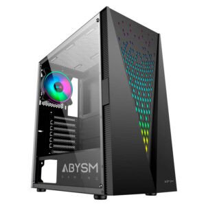 Caja/Torre Abysm Danube Kolpa ARGB Negro