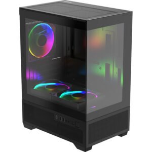 Caja/Torre COOLPC Titan Frame ARGB Negro